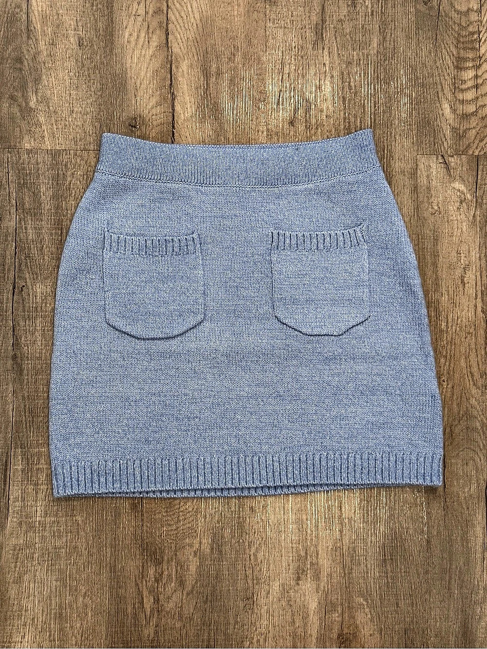 Free People Solid Viola Sweater Mini Skirt